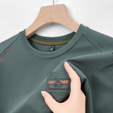 Herren Sweatshirt mit innovativer Struktur und atmungsaktiven Eigenschaften Aliams – Grün