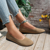 Isabel - Ballettschläppchen – Khaki