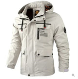 Hochwertige wasserdichte winterjacke für männer – Beige