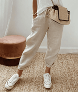 Anneliese | Elegante Hosen – Beige