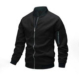 Miller – bomberjacke für herren – Schwarz