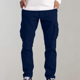 Norvik - Leichte Cargo-Hose – Blau