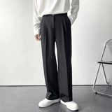 Elegante Old Money Hose aus Hochwertigem Material für Stil und Komfort – Schwarz