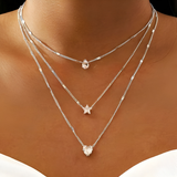 Avalyne - Elegante Anhängerkette – Silber