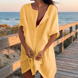 Lysina - Luftige Bluse – Gelb