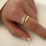 Yesia™ - Eleganter Haven-Ring – Gold