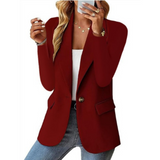 Amber - Zeitlose Eleganz Blazer – Bordeaux