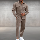 Esteban™ | 2-teiliger Luxus-Herrenanzug – Khaki