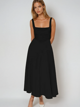 Scarlett Grace | Elegantes Kleid – Schwarz