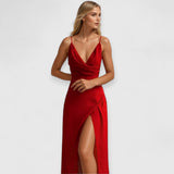 Aneta | Seidenkleid – Rot