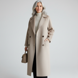 Mirelitha – Stilvoller Freizeitmantel – Beige