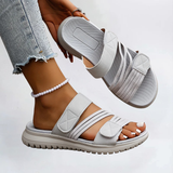 Marvella | Orthopädische Sandale für Damen – Grau