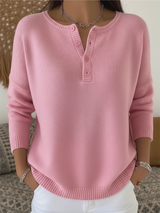 Lina™ – Pullover mit feiner Struktur – Rosa