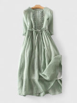 Karynthe | Elegantes Kleid für Frauen – Grün