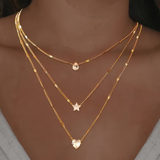 Avalyne - Elegante Anhängerkette – Gold