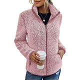 Bequemes Damen Fleece-Weste - Petra – Rosa