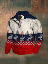 Rafael - Strickpullover mit skandinavischem Muster – Mehrfarbig