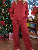 Lana – Zweiteiliges Set – Rot