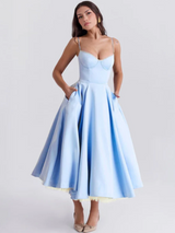 GRACEFUL BALLGOWN – Hellblau
