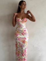 FLEUR DE MINUIT MAXIKLEID – Rosa