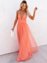 AURORA BLOOM DRESS – Korallrosa