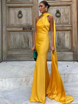 AURÉLIE SOLÉIL GOWN – Gelb