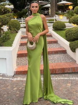 AURÉLIE SOLÉIL GOWN – Grün