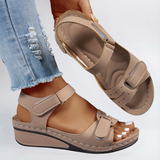 Margot | Orthopädische Komfort-Flex Sandale für Damen – Khaki