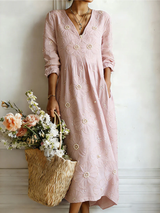 Mbavera - Kleid Mit Blumenmuster – Rosa