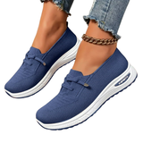 Amaryllis - gepolsterte orthopädische Slipper – Blau