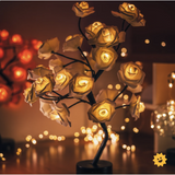 Infinity Rose Baum™ | Einzigartiges Valentinstagsgeschenk – Gelb