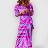 Cecelia | Kreatives Trendkleid – Lila