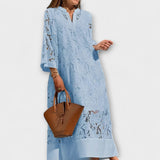 Valmere - Dahlia Midi Dress – Blau