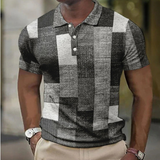 Babrauskas - Kurzarm Polo T-Hemd – Grau