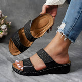 Naoko - Orthopädische Rutschfeste Sandale – Schwarz