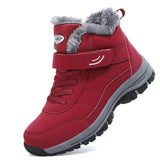Stijlvolle Waterdichte Winter Sneakers - Avery – Rot