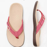 Zarethia – Stylische Flip-Flop-Sandalen – Rosa