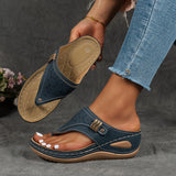 OrthoCloud™ – Ergonomische Wohlfühl Sandalen für aktive Sommertage – Königsblau