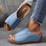 OrthoStride™ – Komfortable Damen Sandalen mit Orthopädischer Unterstützung – Himmelblau