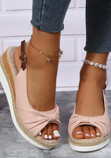 Orthofoot - Orthopädische Sandalen mit Zehenkappen – Rosa