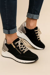 Orthopädischer Gehschuh - Daniela – Schwarz
