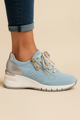 Orthopädischer Gehschuh - Daniela – Blau