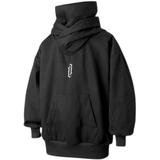 Oversized Kapuzenpulli für Gemütliche Tage – Schwarz