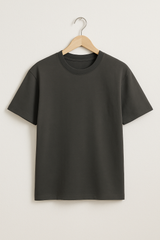 Owen T-Shirt Rundhals Kurzarm – Grau