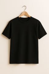 Owen T-Shirt Rundhals Kurzarm – Schwarz