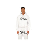 LT2 Unisex Hoodie und Jogginghosen Set – Weiß