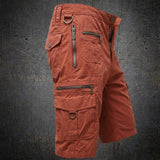 Hendrik - Cargo-Shorts Vielseitig – Rot