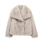 Damen Jacke | Strukturdesign geeignet für den täglichen Einsatz – Beige