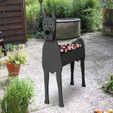 Deutsche Dogge Pflanzgefäß – Schwarz