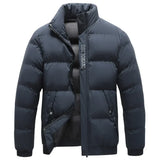 Stylische Warme Herren Winterjacke - Arvid – Dunkelblau